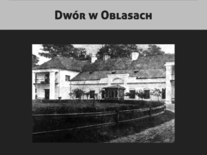 Dwór w Oblasach