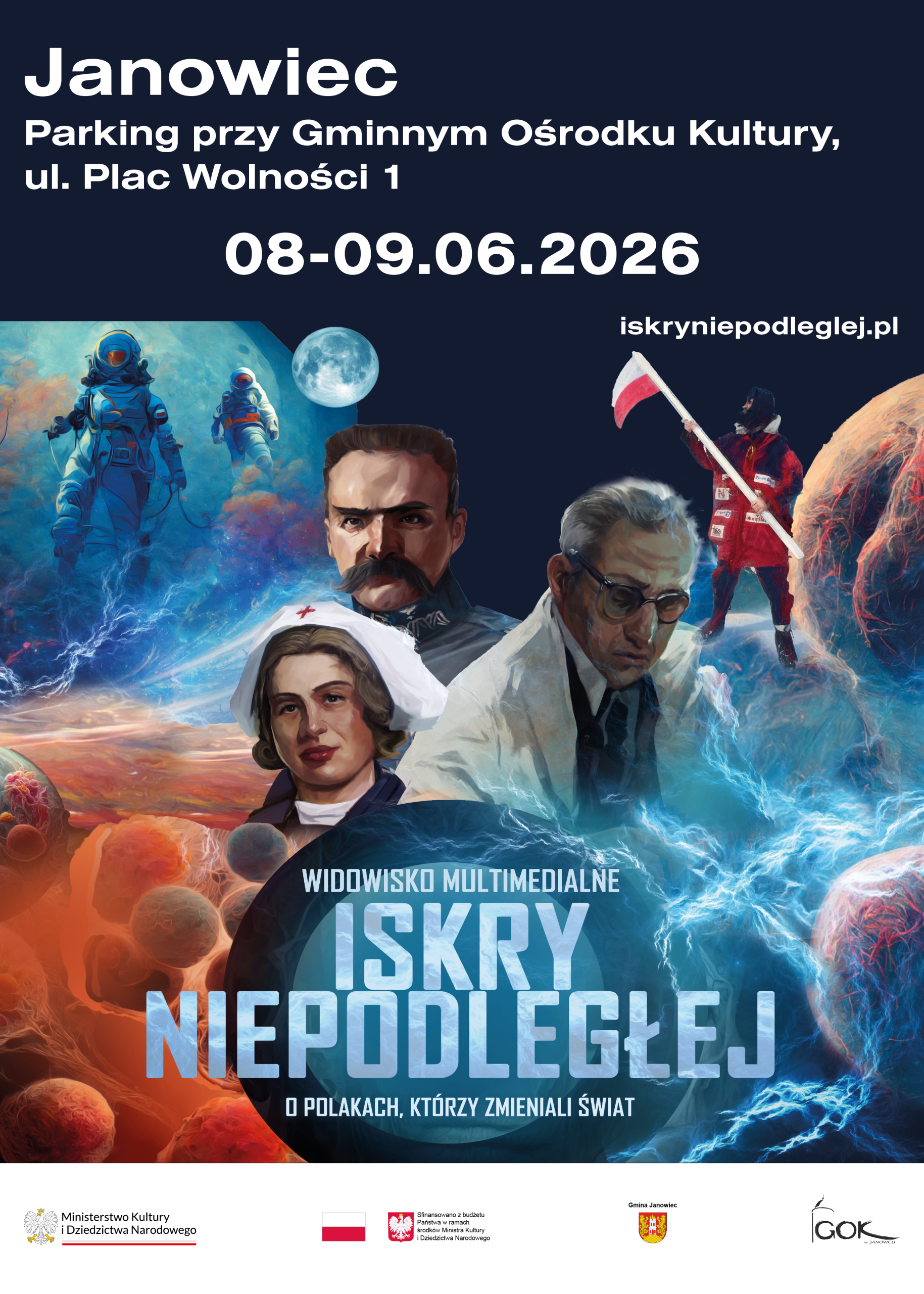 Multimedialna wystawa pt. „Iskry Niepodległej”